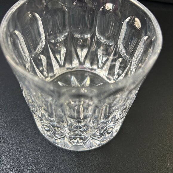 Crystal Double Old Fashion Rocks Glass Set of 3 Glasses Whiskey Barware - Picture 10 of 10